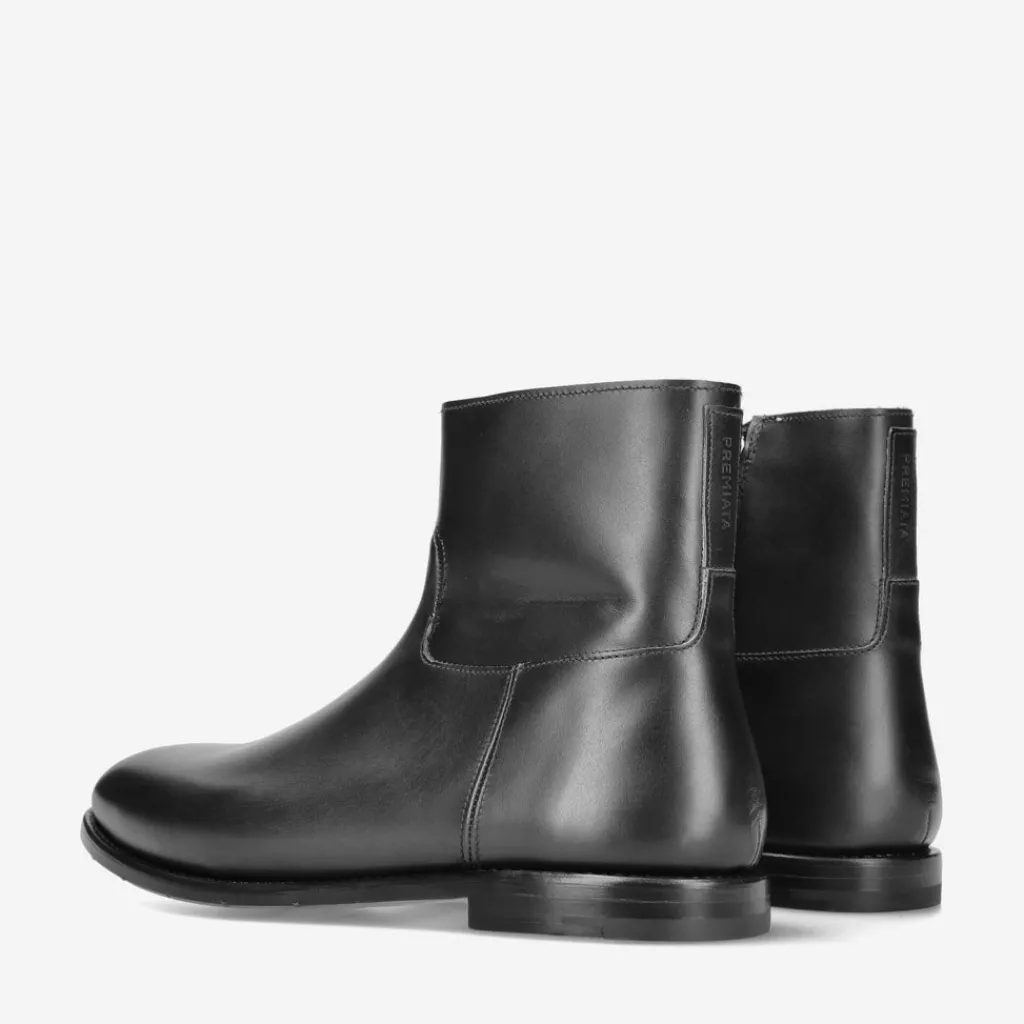32113A Brushed Leather Ankle Boots*Premiata Fashion
