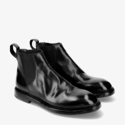 32103B Brushed Leather Ankle Boots*Premiata Online