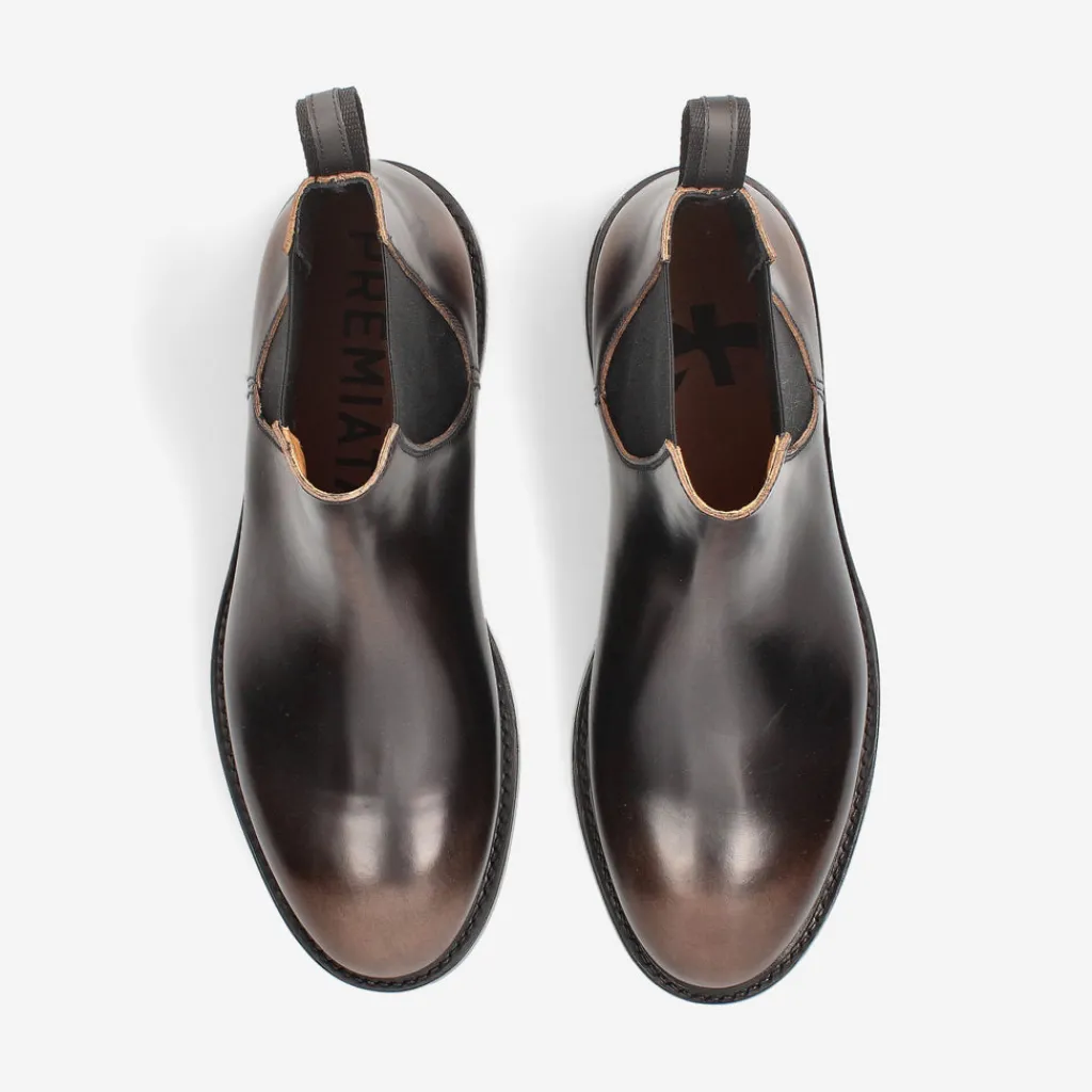 Charles 32103C Leather Ankle Boots*Premiata Outlet