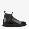 Charles 32128G Brushed Leather Ankle Boots*Premiata Flash Sale