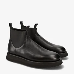 Charles 32128G Brushed Leather Ankle Boots*Premiata Flash Sale