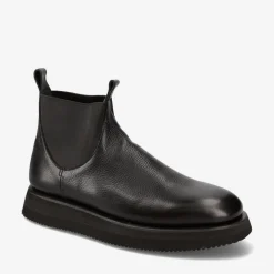 Charles 32128G Brushed Leather Ankle Boots*Premiata Flash Sale