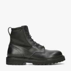 Combat Boots In Leather And Nylon*Premiata Discount