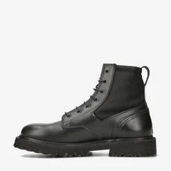 Combat Boots In Leather And Nylon*Premiata Discount