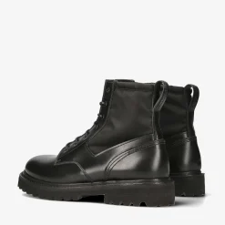 Combat Boots In Leather And Nylon*Premiata Discount