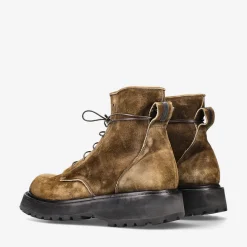 Lace-Up Ankle Boots 31917Ya In Suede*Premiata Store