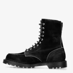 Lace-Up Ankle Boots 31904Yn In Suede*Premiata Cheap