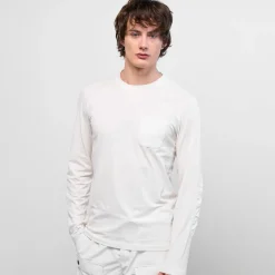 Long-Sleeved Cotton T-Shirt Pr153201*Premiata Shop