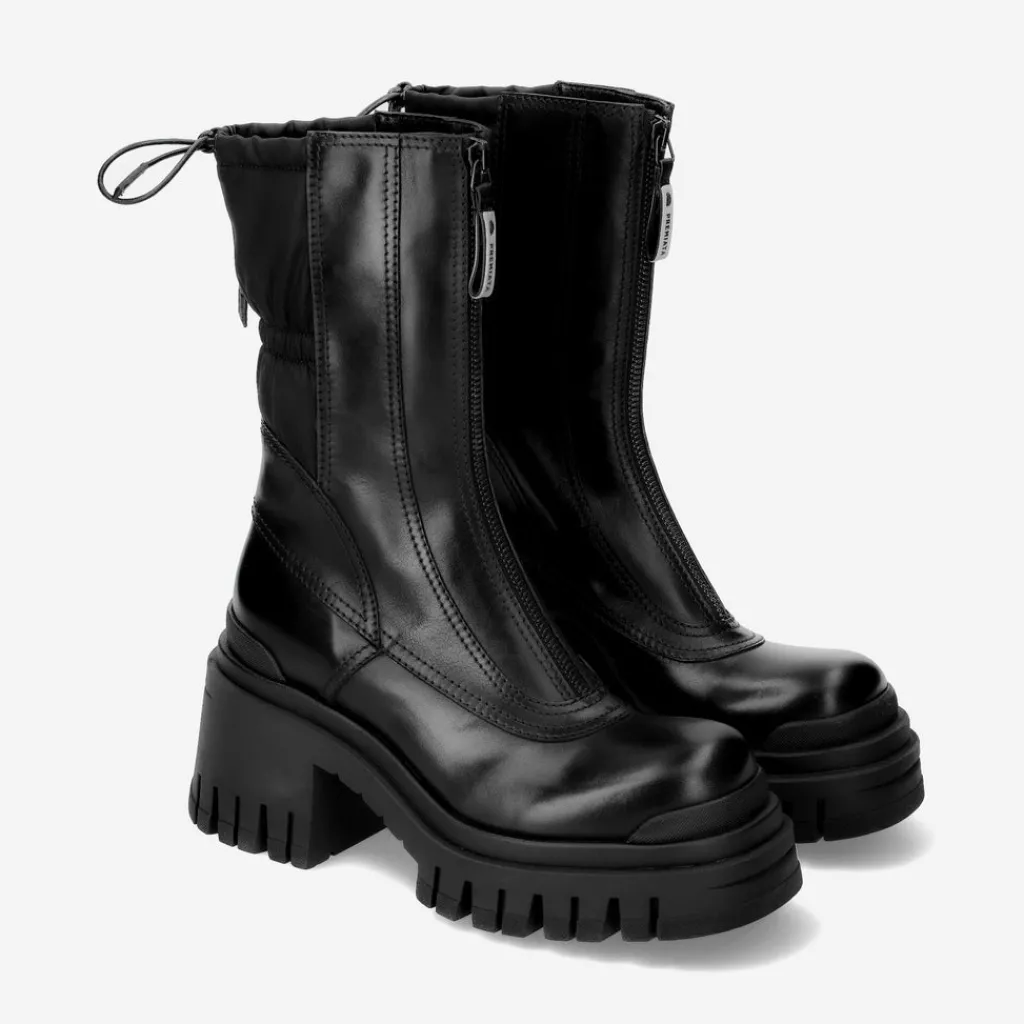 M6352A Ankle Boots In Calfskin And Nylon*Premiata Shop