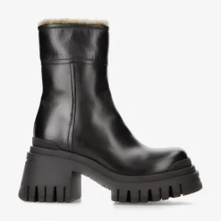M6625A Brushed Leather Ankle Boots With Heel*Premiata New