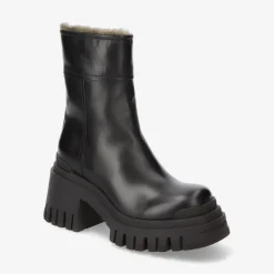 M6625A Brushed Leather Ankle Boots With Heel*Premiata New