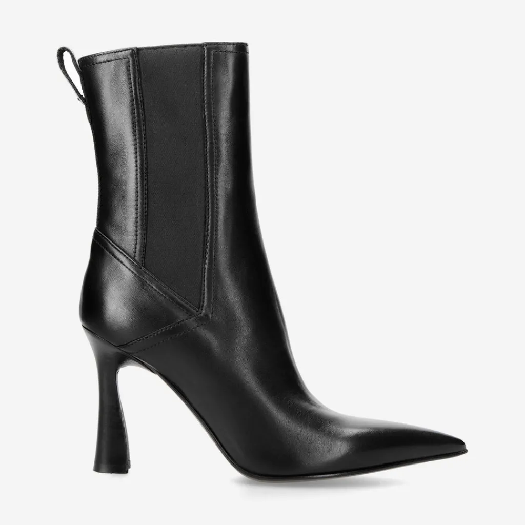 M6589B Leather Ankle Boots With High Heel*Premiata Shop
