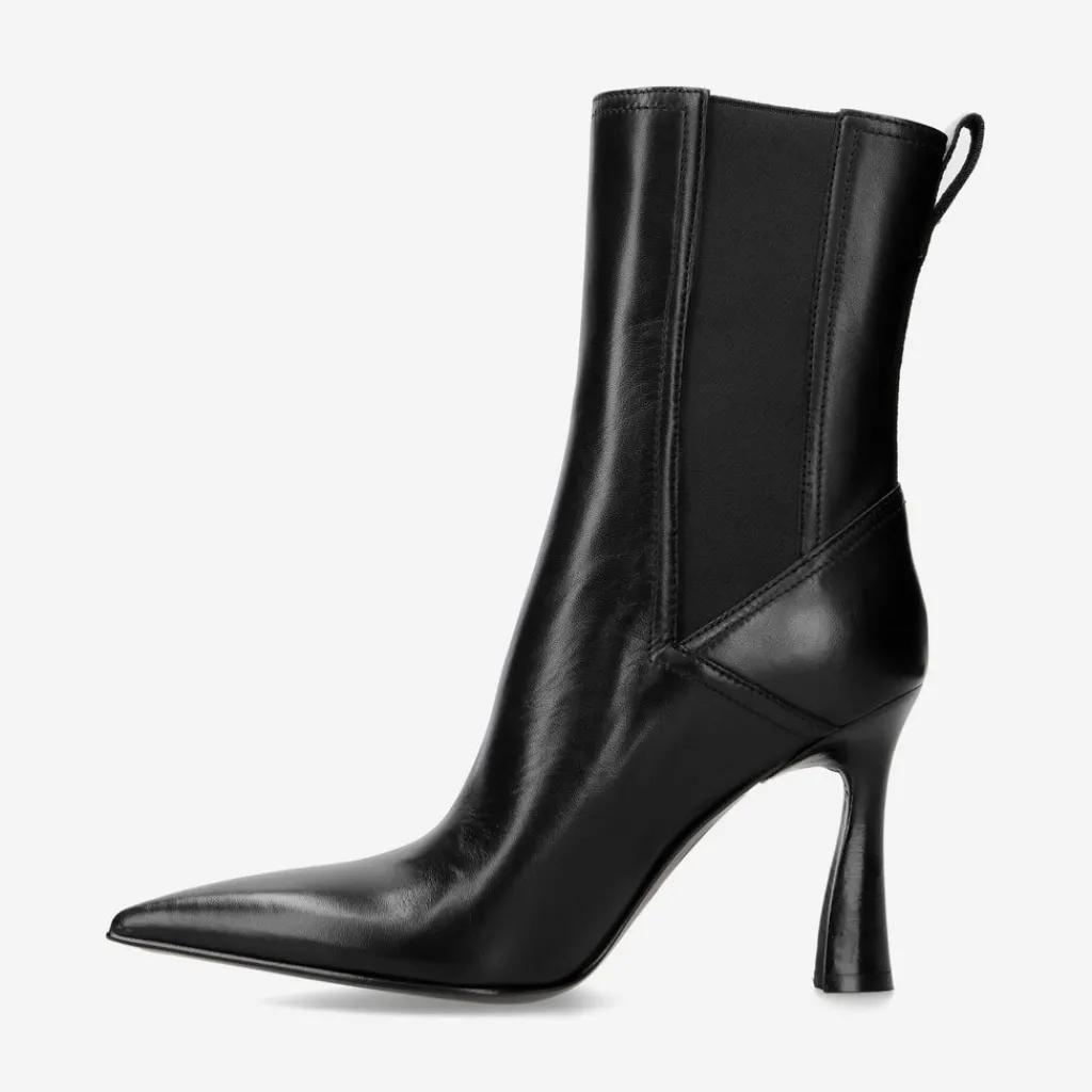 M6589B Leather Ankle Boots With High Heel*Premiata Shop