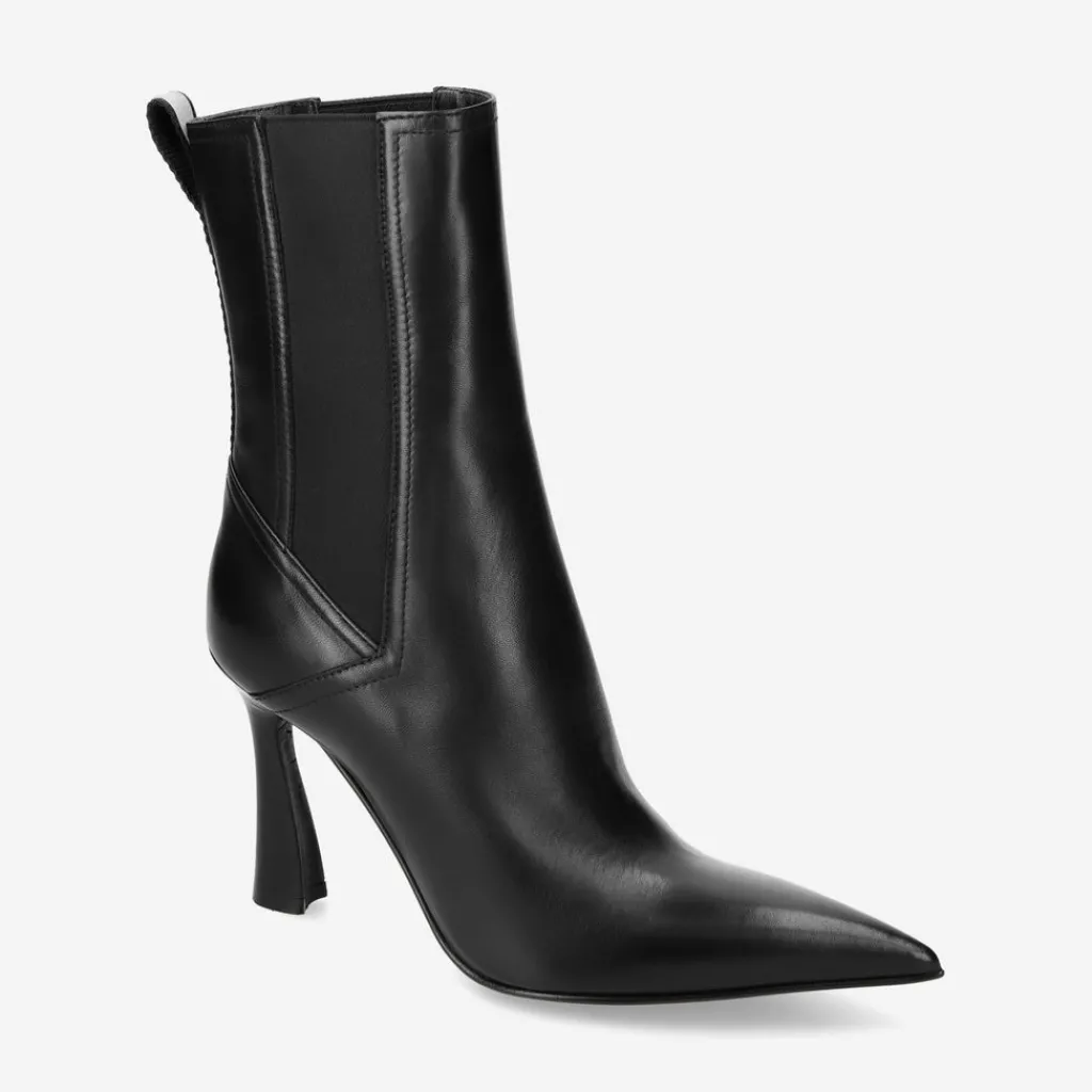 M6589B Leather Ankle Boots With High Heel*Premiata Shop