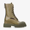 M6561C Olive Calfskin Ankle Boots*Premiata Cheap
