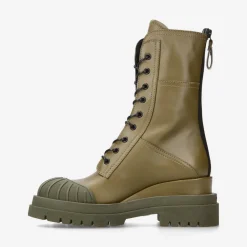 M6561C Olive Calfskin Ankle Boots*Premiata Cheap