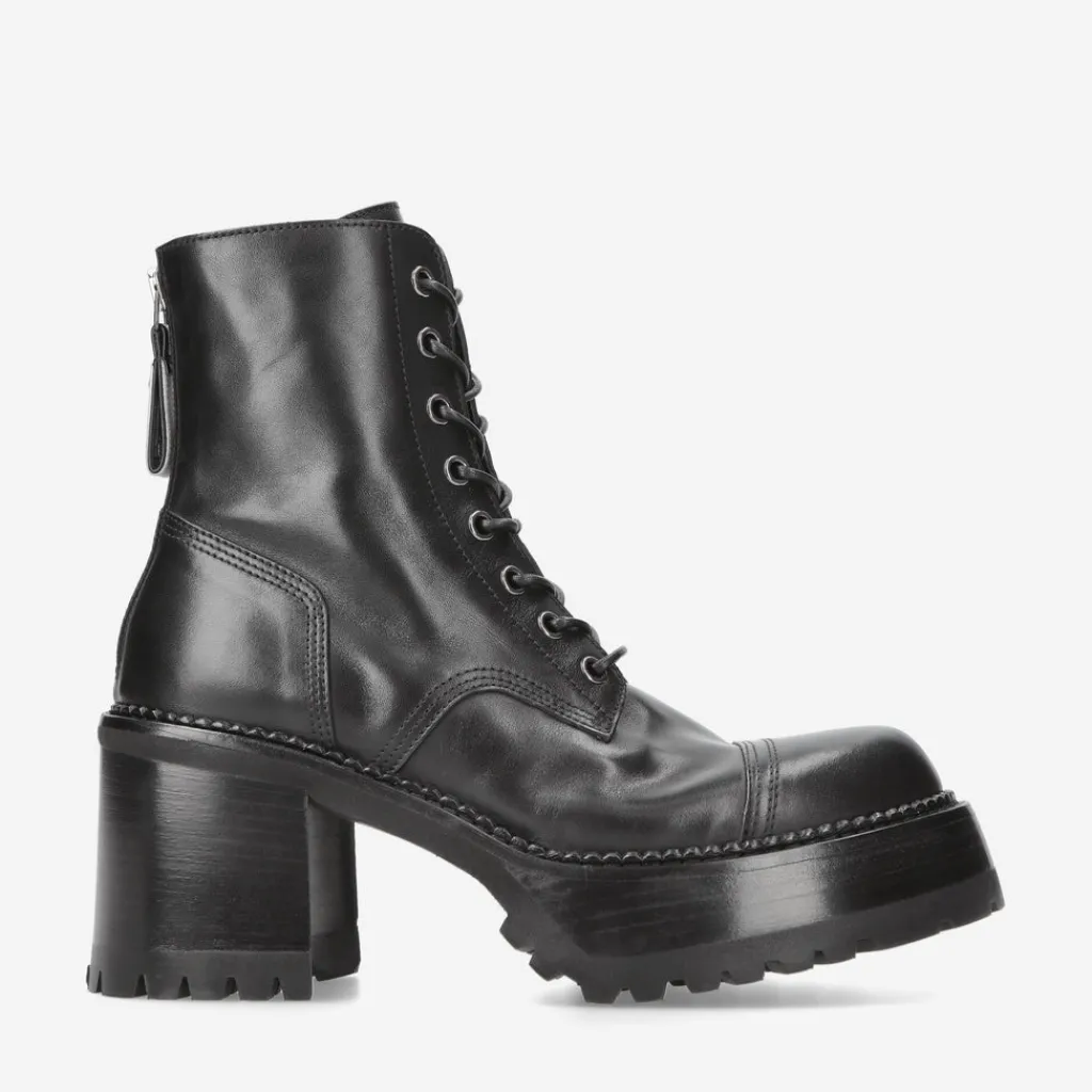 Mcqueen M4519La Calfskin Ankle Boots*Premiata Shop