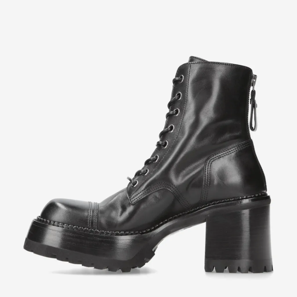Mcqueen M4519La Calfskin Ankle Boots*Premiata Shop
