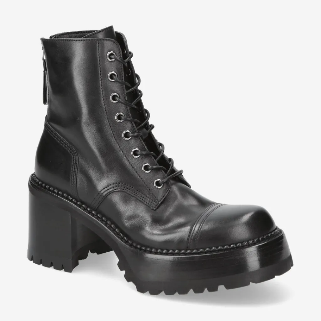Mcqueen M4519La Calfskin Ankle Boots*Premiata Shop