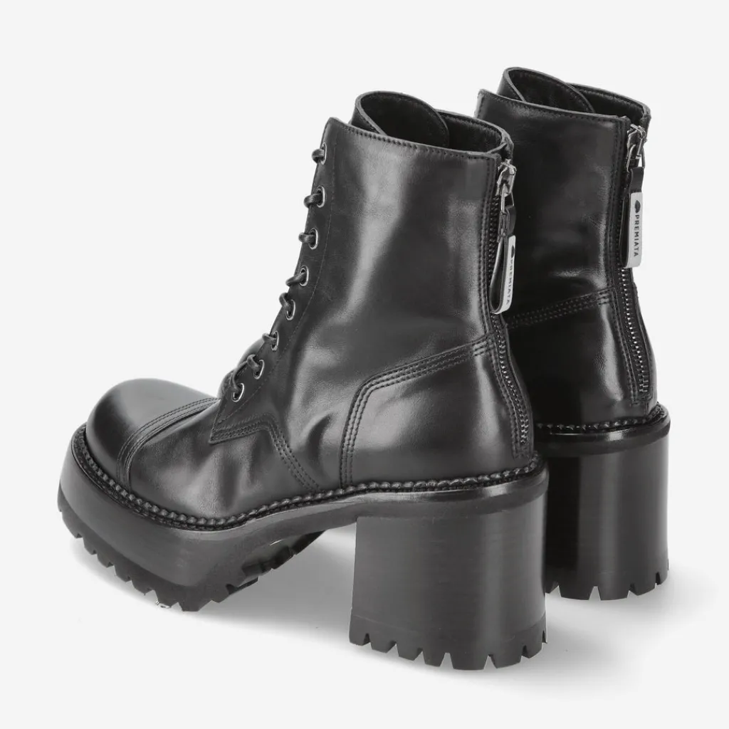 Mcqueen M4519La Calfskin Ankle Boots*Premiata Shop