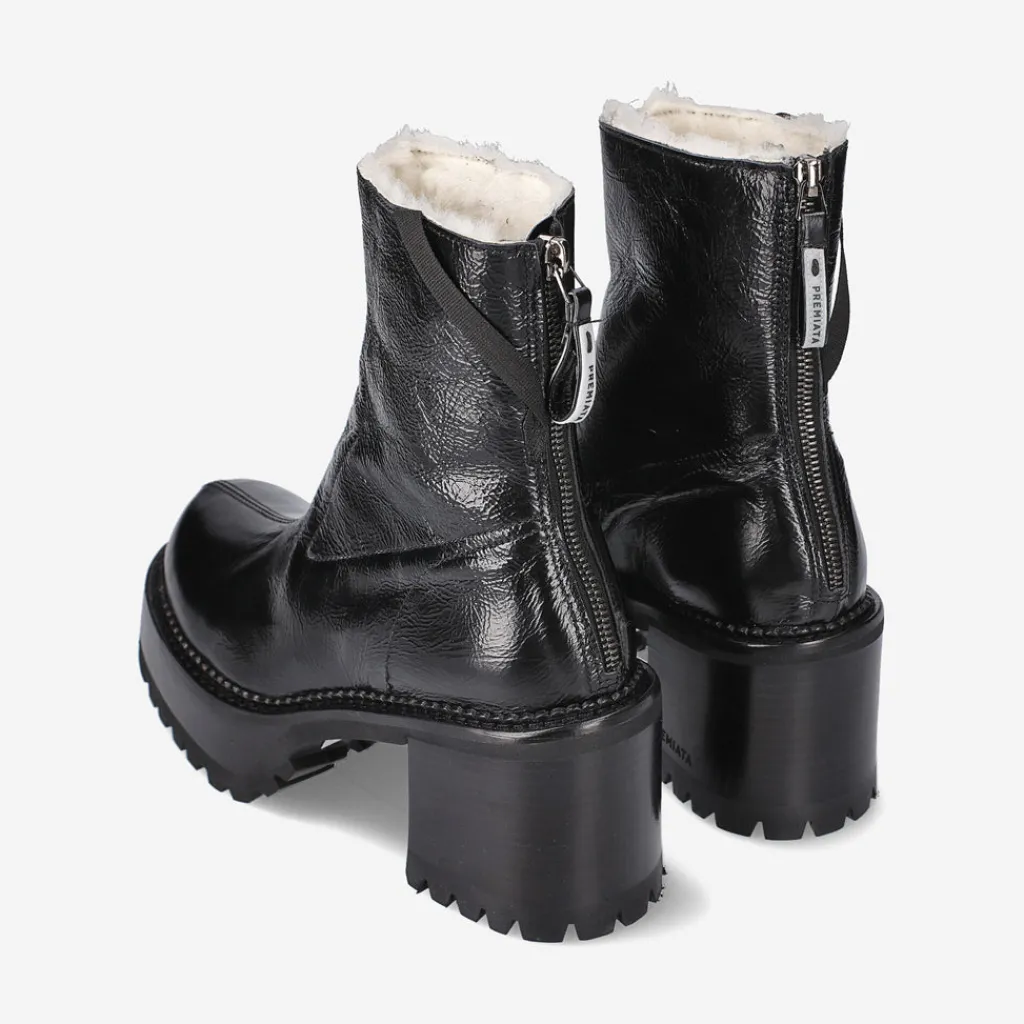 Mcqueen M3798Mna Ankle Boots In Calfskin*Premiata Fashion