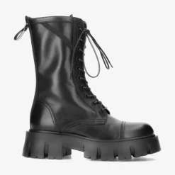 M6118E Leather Lace-Up Ankle Boots*Premiata Cheap