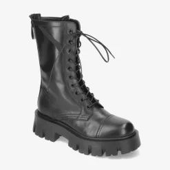 M6118E Leather Lace-Up Ankle Boots*Premiata Cheap