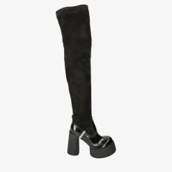 M6323H High Boots In Calfskin And Suede*Premiata Flash Sale