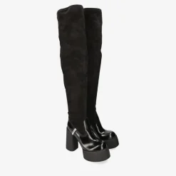 M6323H High Boots In Calfskin And Suede*Premiata Flash Sale