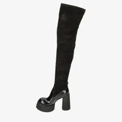 M6323H High Boots In Calfskin And Suede*Premiata Flash Sale