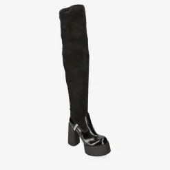 M6323H High Boots In Calfskin And Suede*Premiata Flash Sale