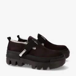 M6558Ma Suede Sabot With Sheepskin*Premiata Fashion