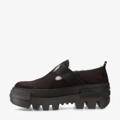 M6558Ma Suede Sabot With Sheepskin*Premiata Fashion