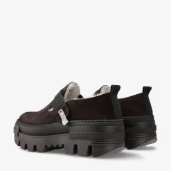 M6558Ma Suede Sabot With Sheepskin*Premiata Fashion