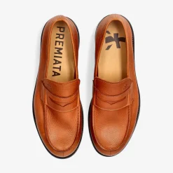 Moccasins 32050B In Tumbled Calfskin*Premiata Sale