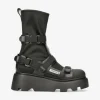Peg M6378A Ankle Boots In Satin And Velcro*Premiata Shop