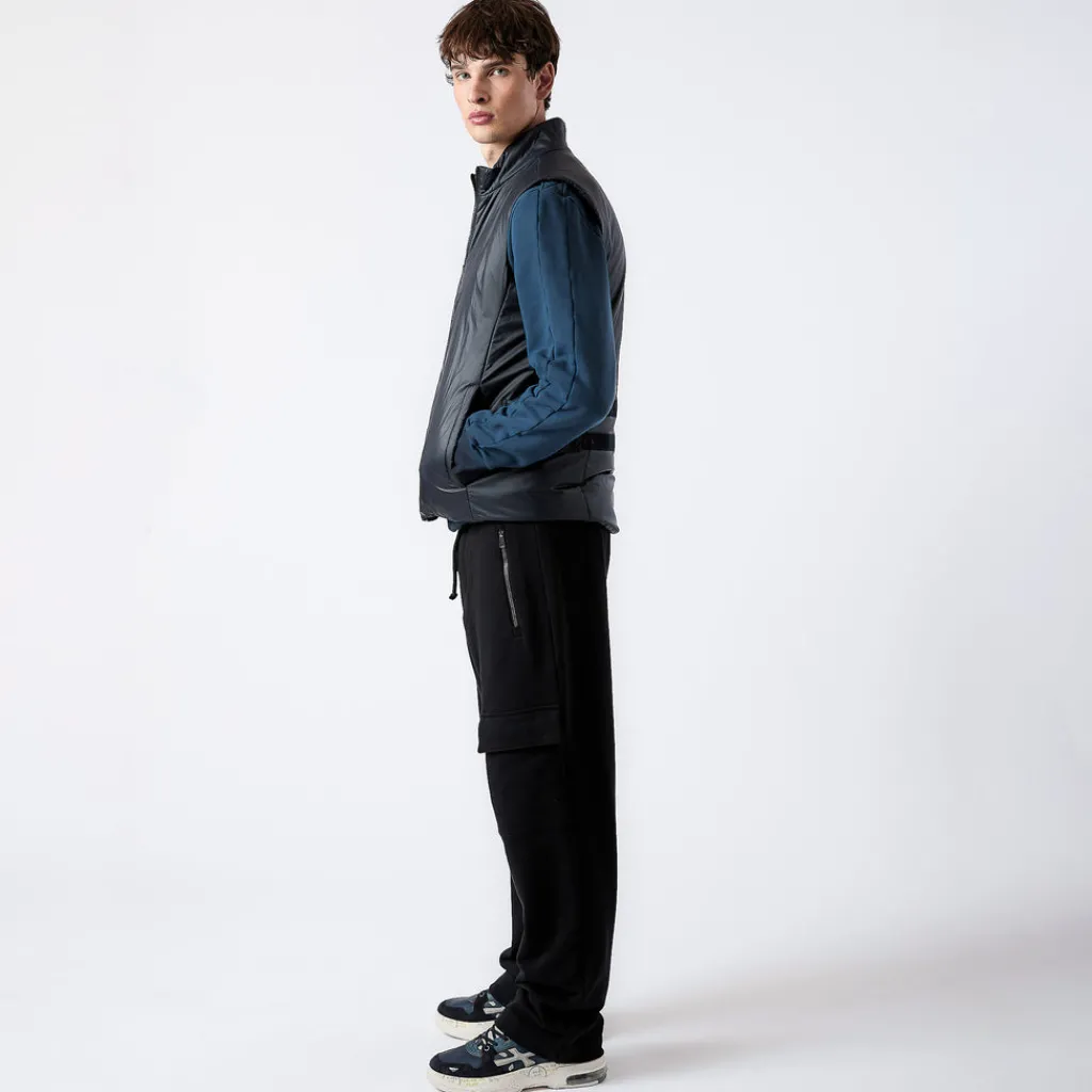 Pr208P31 Nylon Vest With Zip*Premiata Cheap