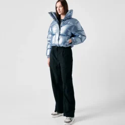 Short Down Jacket Pr201320 In Nylon*Premiata New