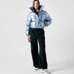 Short Down Jacket Pr201320 In Nylon*Premiata New
