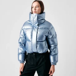 Short Down Jacket Pr201320 In Nylon*Premiata New
