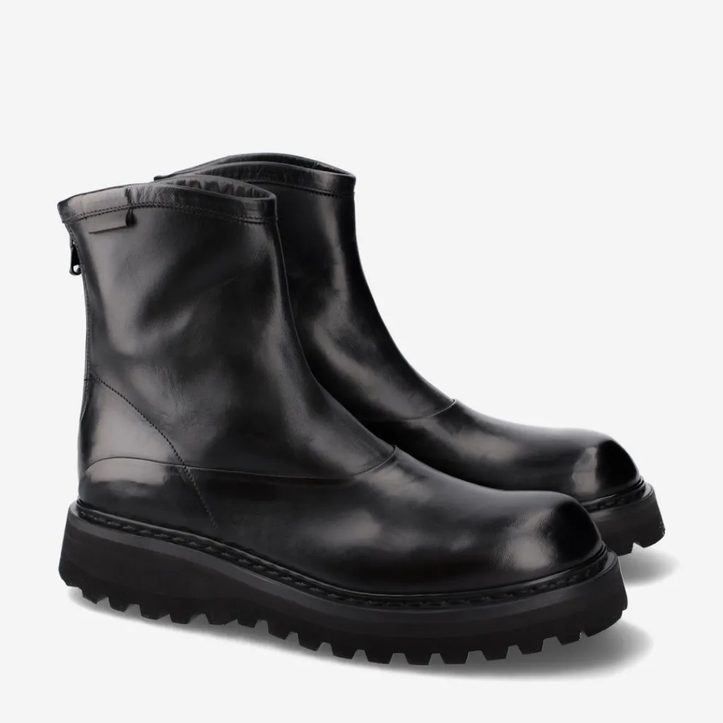 31157T1 Horse Leather Ankle Boots*Premiata Discount
