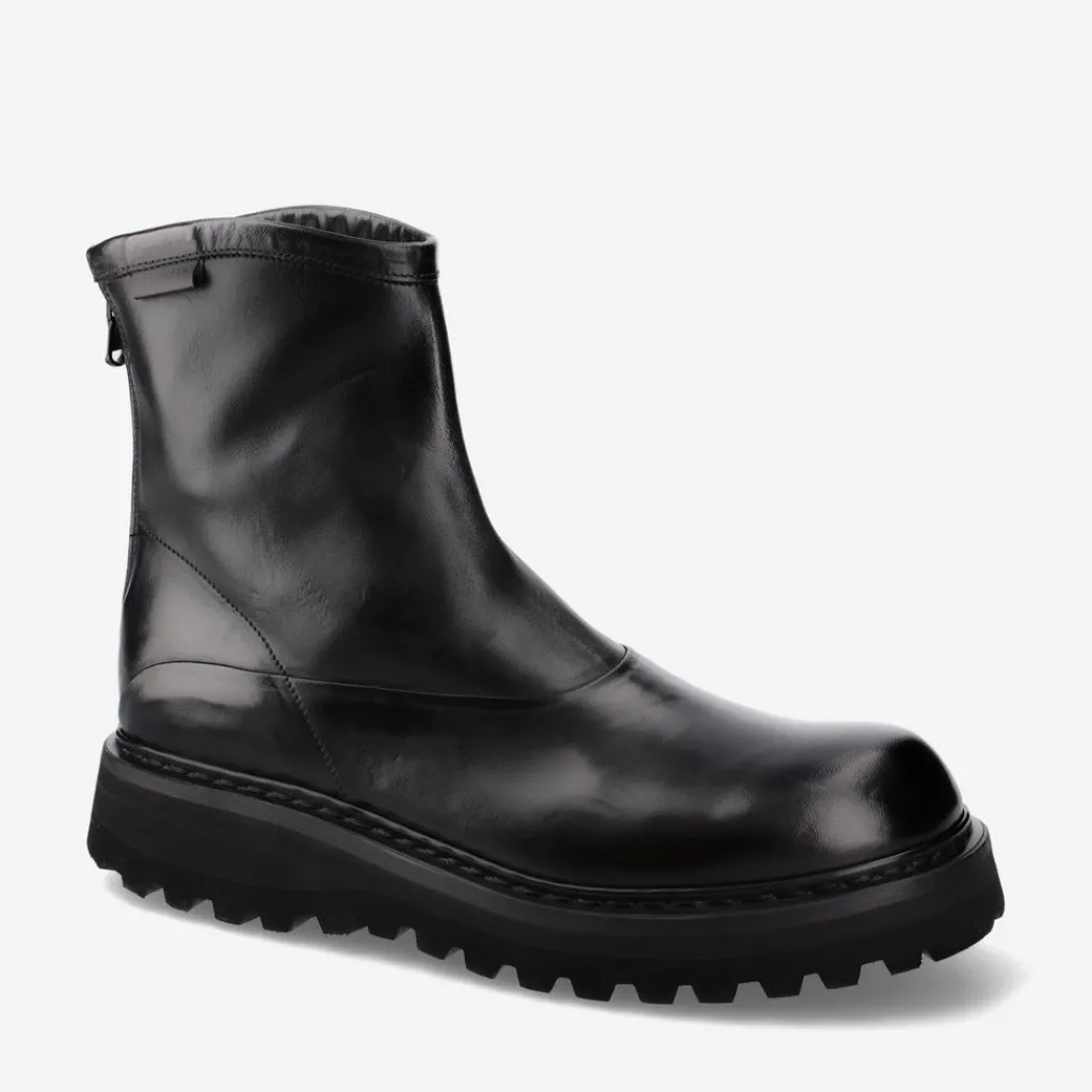 31157T1 Horse Leather Ankle Boots*Premiata Discount