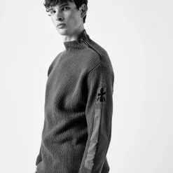 Turtleneck Pr275100 In Wool And Nylon*Premiata Shop