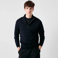 Turtleneck Sweater Pr274300 With Zip*Premiata Online